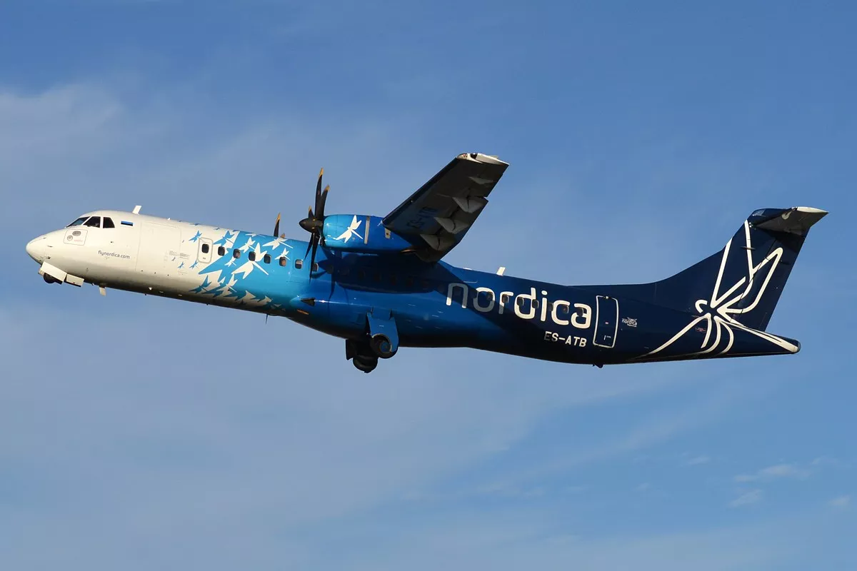 A ATR 72-600 in service